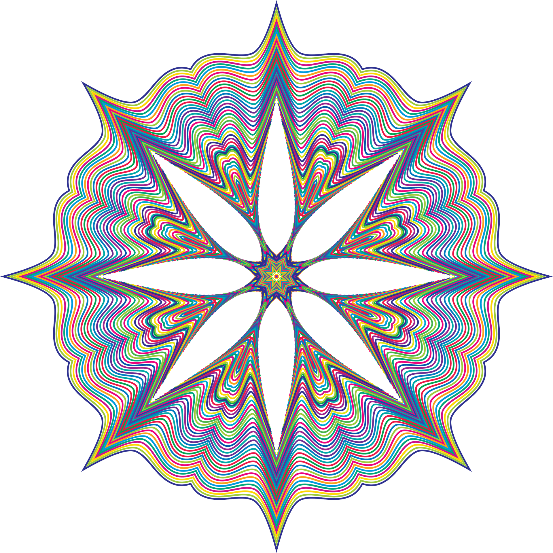 Vibrant_ Rangoli_ Pattern_ Design PNG Image