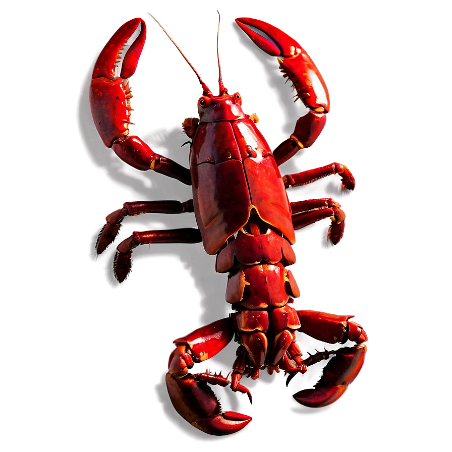 Vibrant Red Lobster Artwork Png Wsq PNG Image