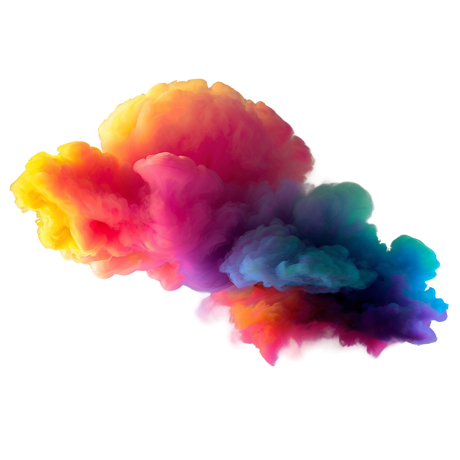 Vibrant Smoke Cloud Png 73 PNG Image