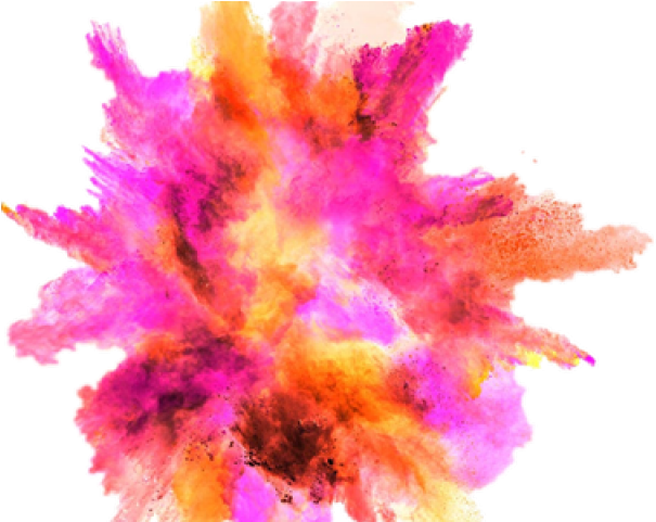 Vibrant_ Smoke_ Explosion_ Effect PNG Image