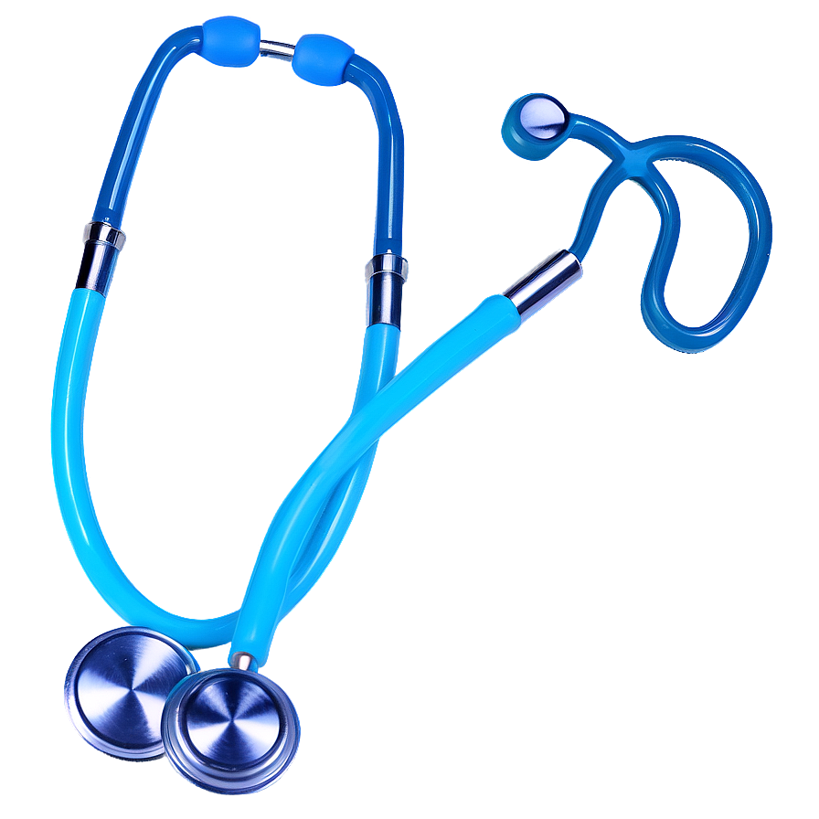 Vibrant Stethoscope Heart Png Hiy PNG Image