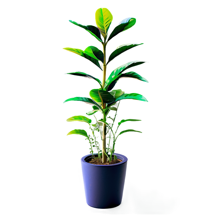 Vibrant Tall Plant Png 13 PNG Image