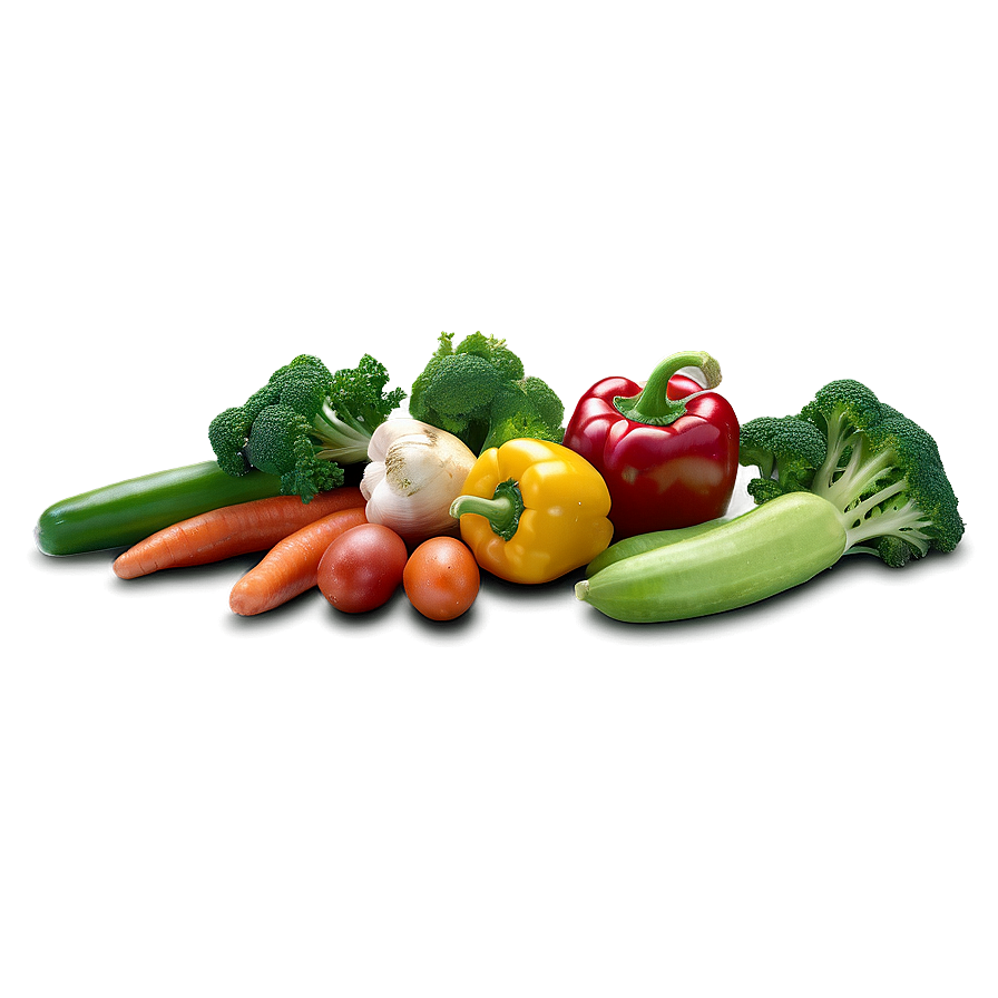 Vibrant Vegetables Medley Png Kco PNG Image