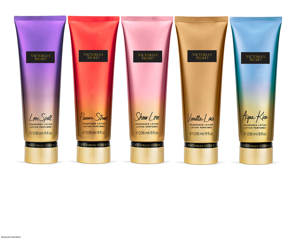 Victoria Secret Fragrance Lotions Collection PNG Image