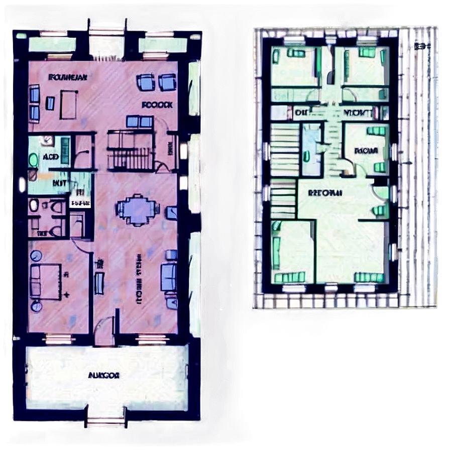 Victorian House Floor Plan Png 11 PNG Image