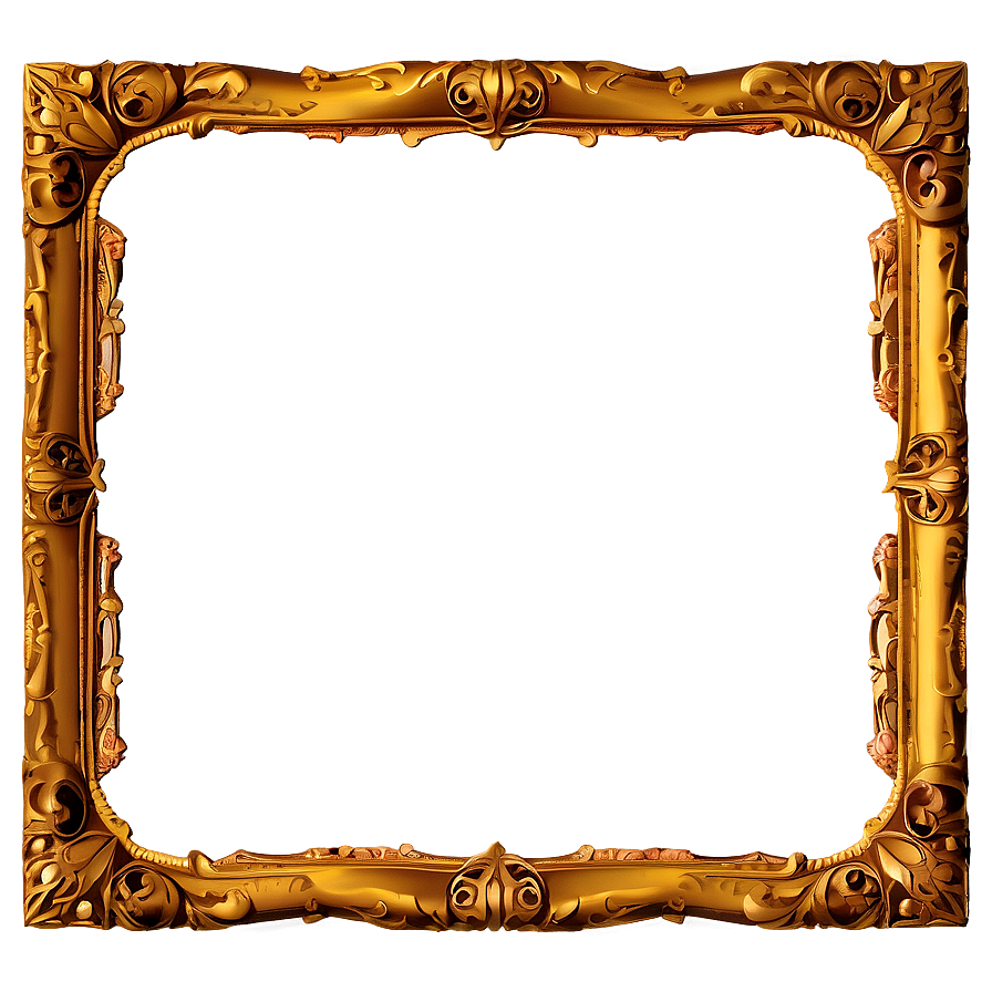 Victorian Picture Frame Png Vrg70 PNG Image