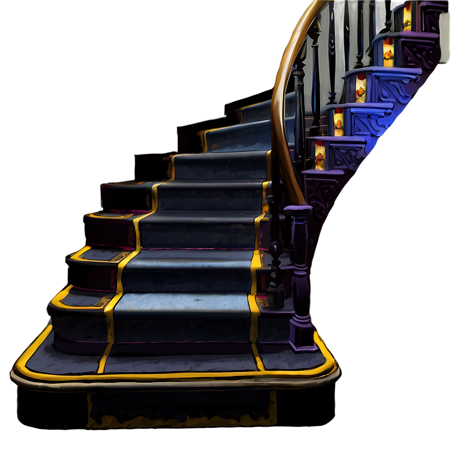 Victorian Staircase Png 06122024 PNG Image