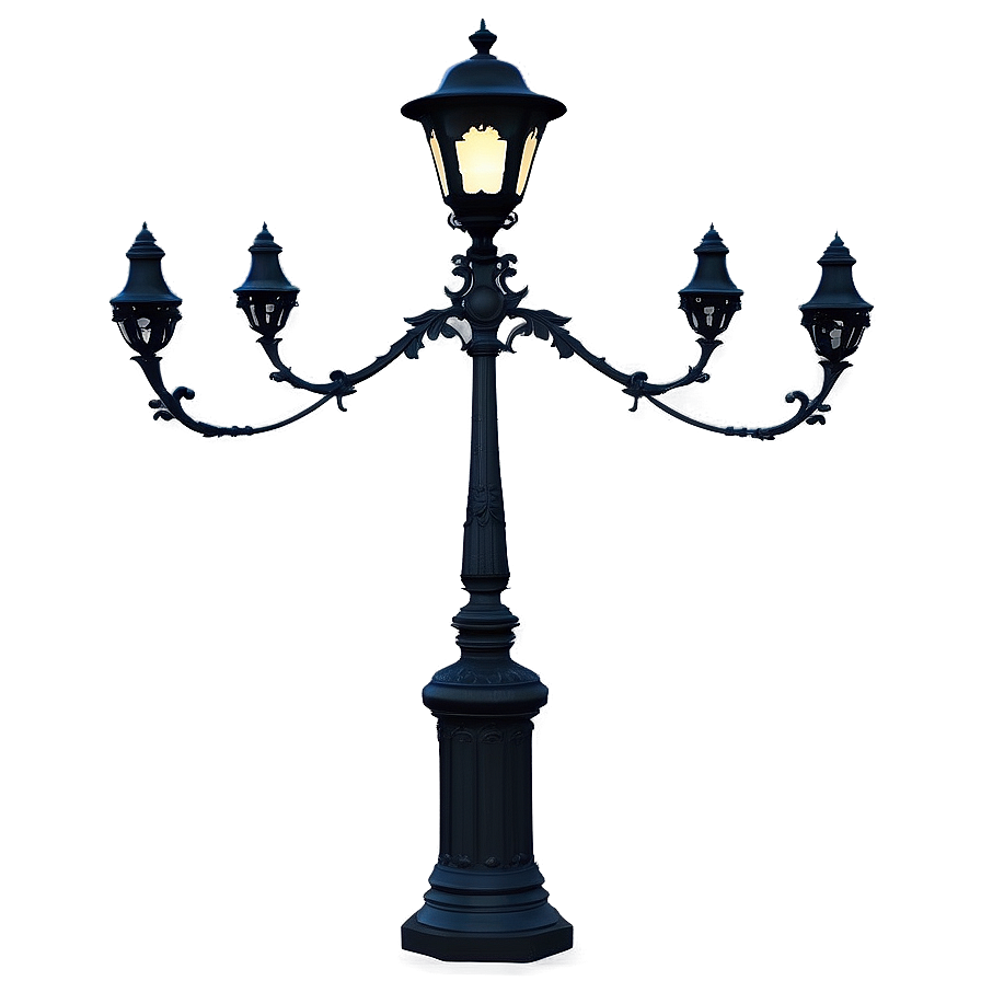 Victorian Style Light Post Png Ulo96 PNG Image