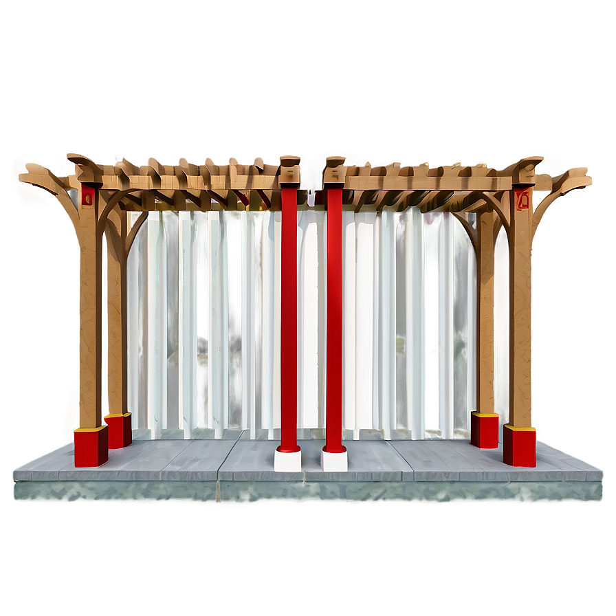 Victorian Style Pergola Png Vip9 PNG Image