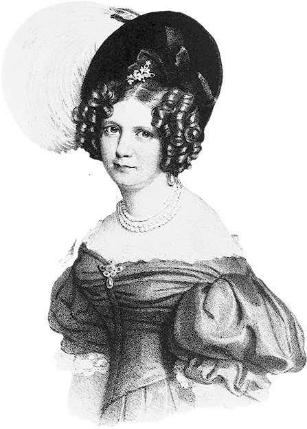 Victorian Woman Portrait PNG Image