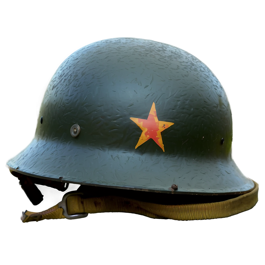 Vietnam War Helmet On Ground Png Qcy62 PNG Image