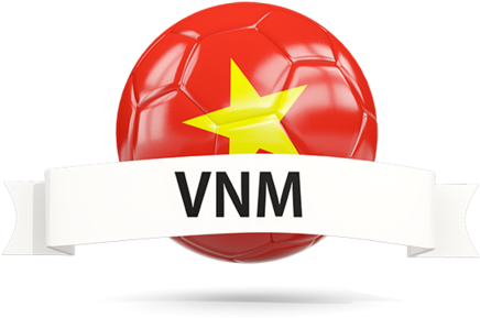 Vietnamese Football Logo3 D Rendering PNG Image