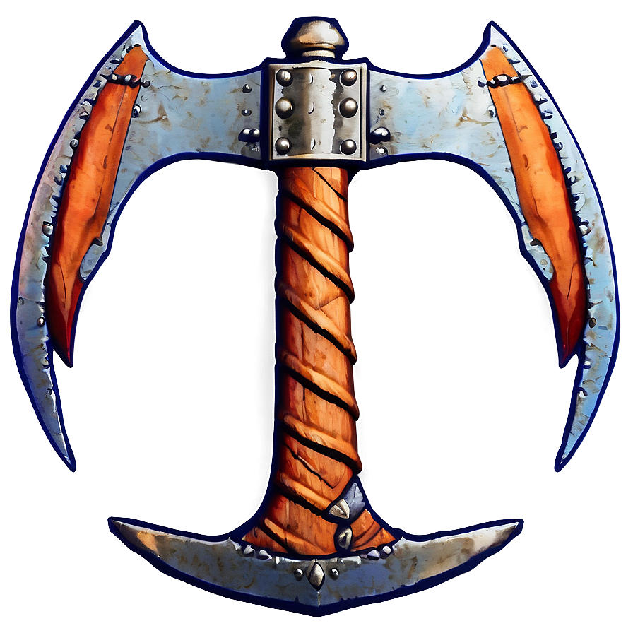 Viking Axe Emblem Png 64 PNG Image