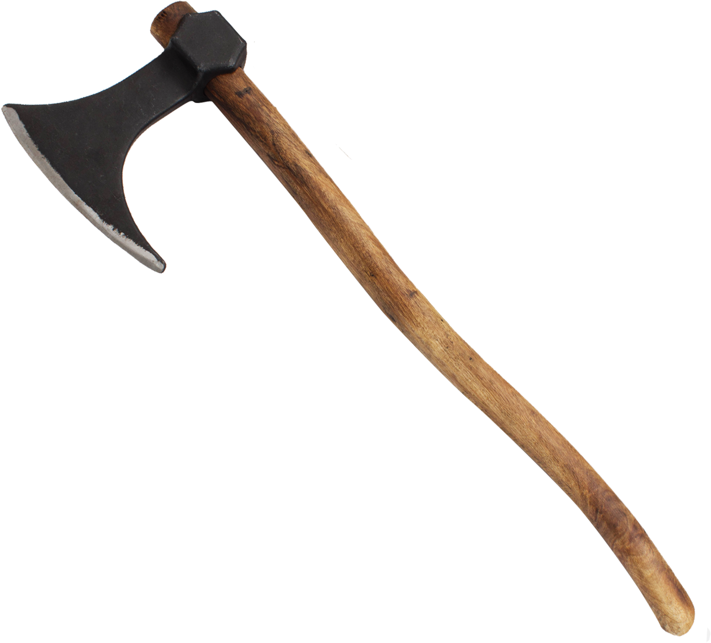 Viking Axe Isolatedon White PNG Image