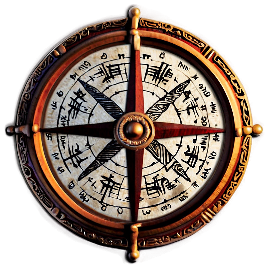 Viking Compass Png Xkb PNG Image