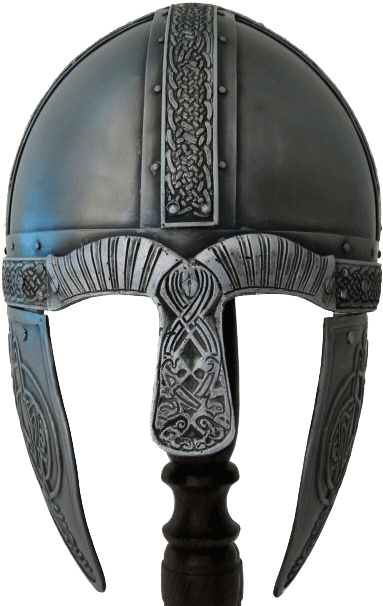 Viking Helmet Ornate Craftsmanship PNG Image