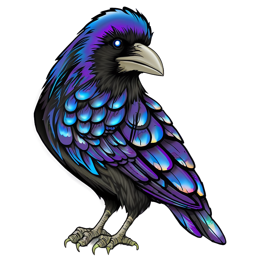 Viking Raven Png Rsc39 PNG Image