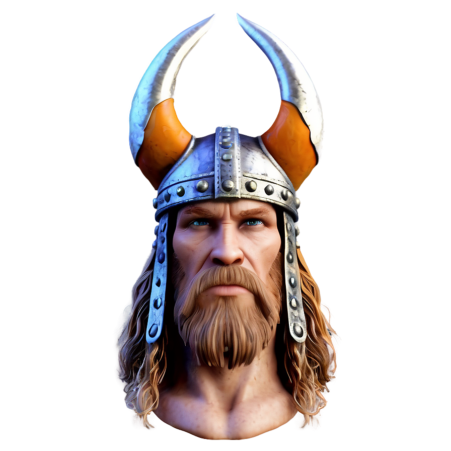 Viking Warrior Head Png Dfk94 PNG Image