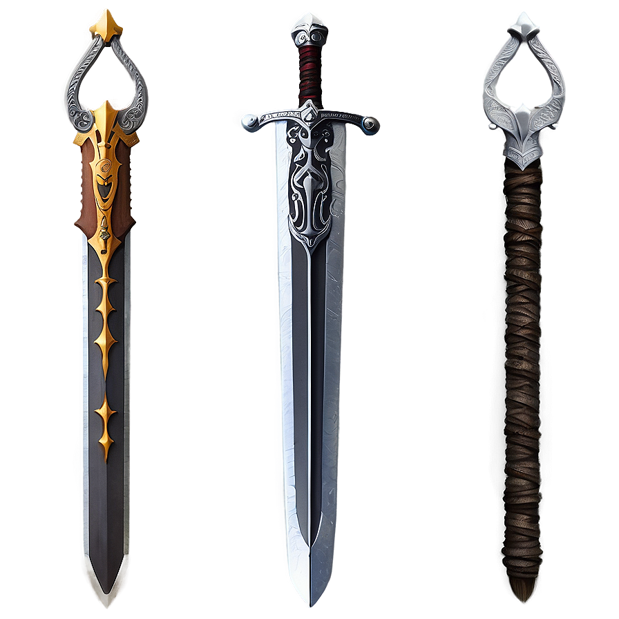 Viking Warrior Sword Png Bqa PNG Image