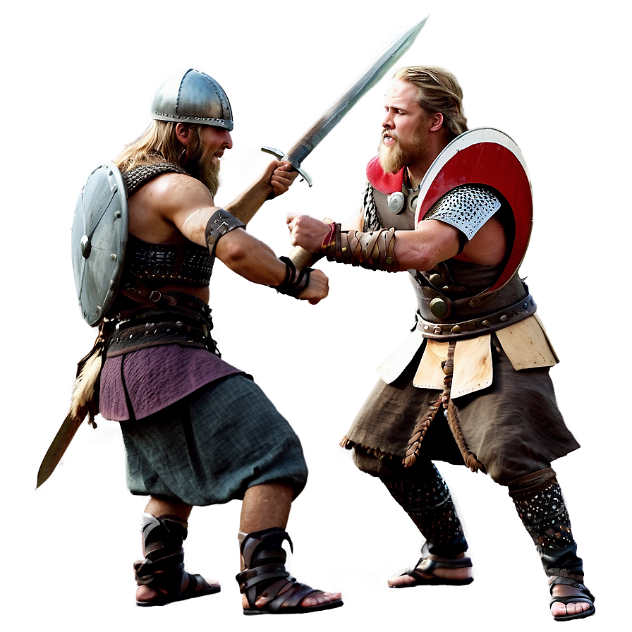 Viking Warriors Battle Png 29 PNG Image