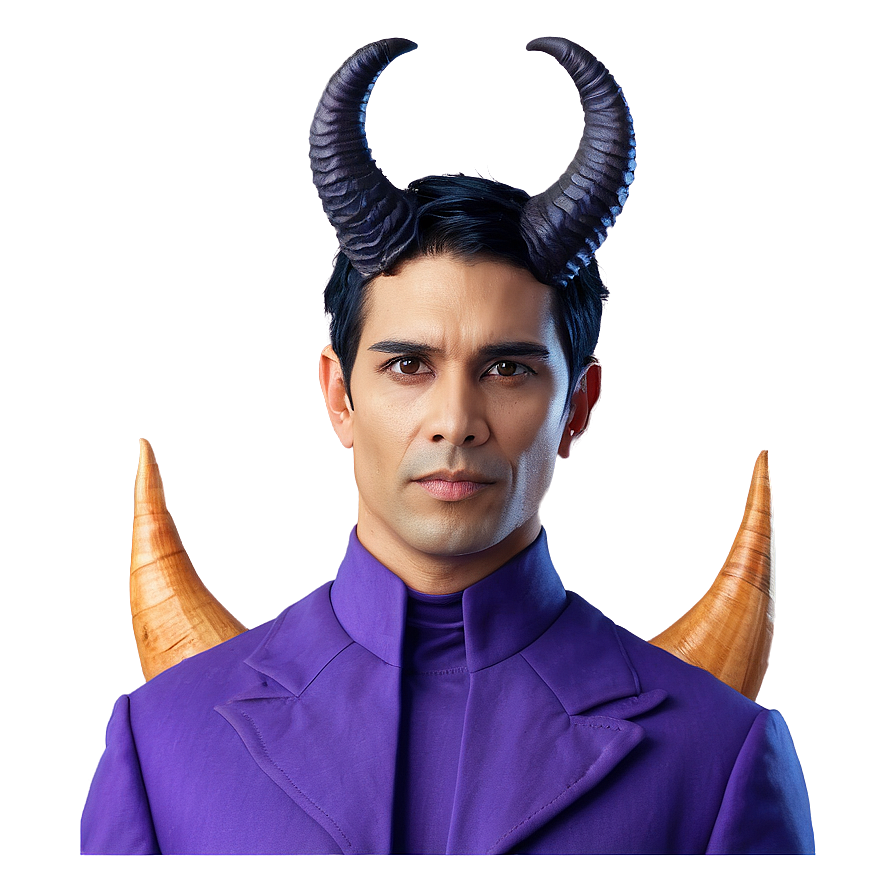 Villain With Horns Png Ske35 PNG Image