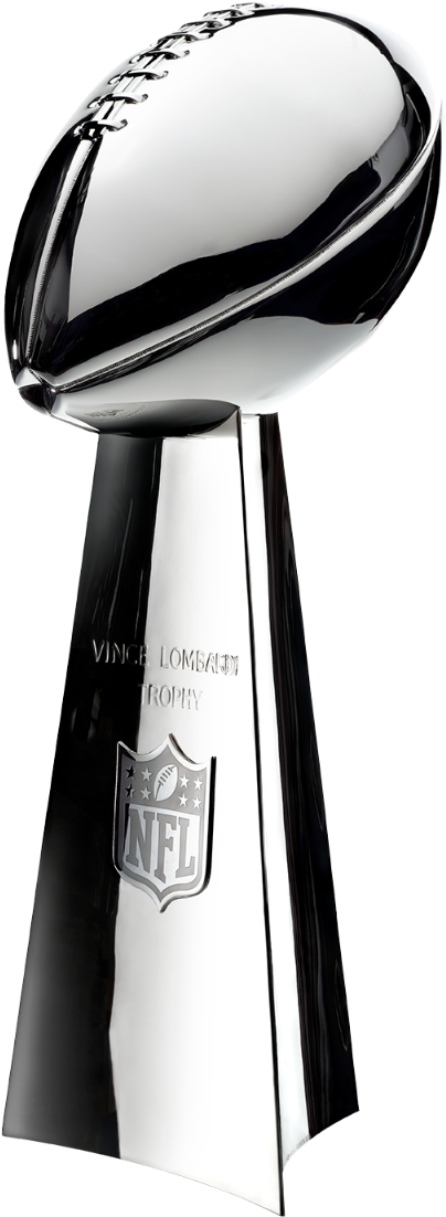 Vince Lombardi Trophy Super Bowl Award PNG Image