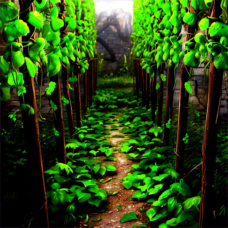 Vine Infested Pathway Png Alo PNG Image