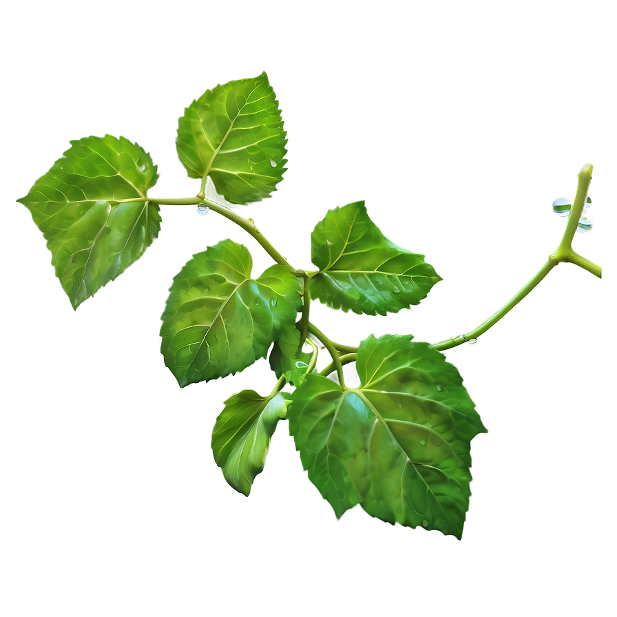 Vine With Morning Dew Png Nai PNG Image