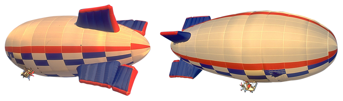 Vintage Airship Designs PNG Image