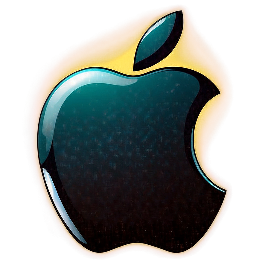 Vintage Apple Logo Illustration Png 05232024 PNG Image