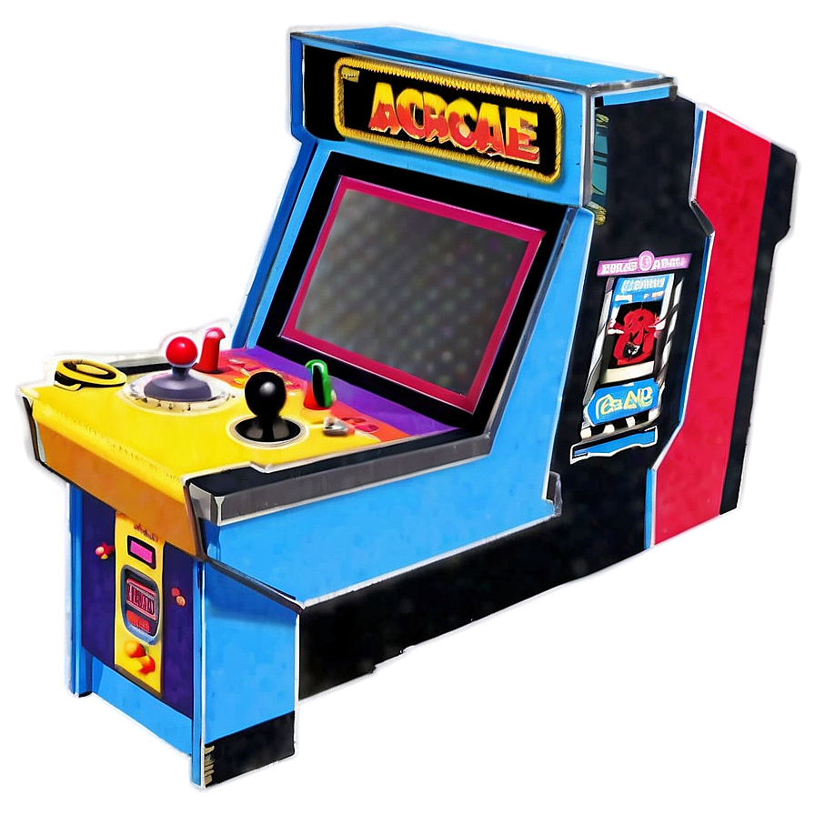 Vintage Arcade Console Png 80 PNG Image