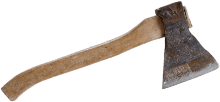 Vintage Axe Isolated PNG Image