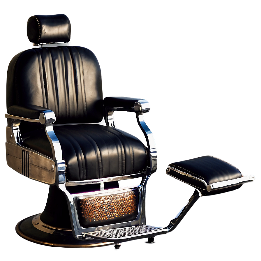 Vintage Barber Chair Png 06282024 PNG Image