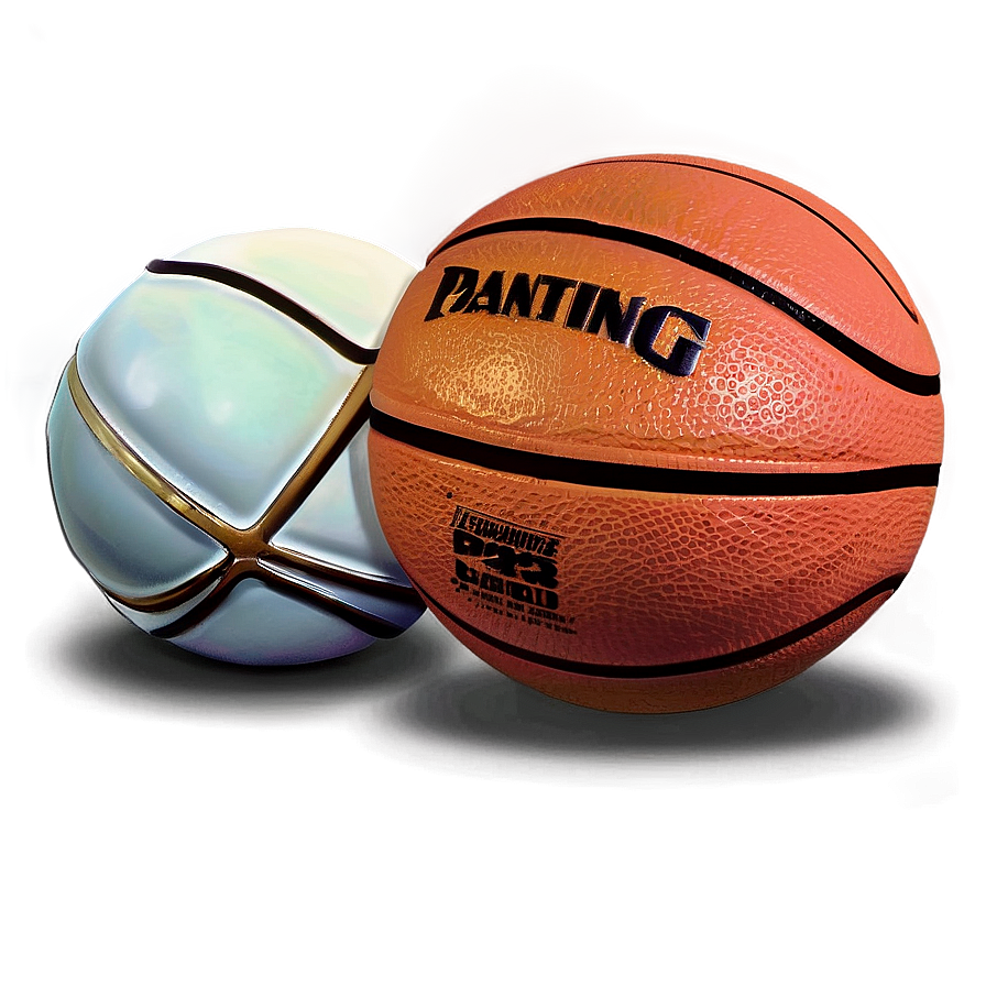 Vintage Basketball Png Ivd PNG Image