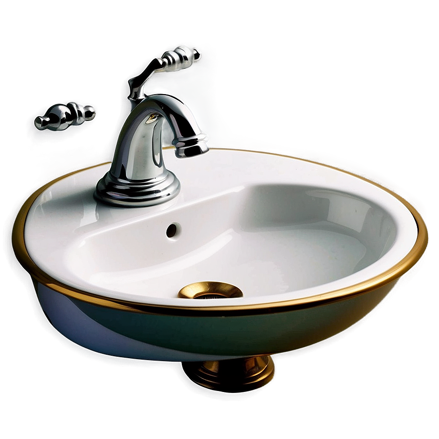 Vintage Bathroom Sink Png 75 PNG Image