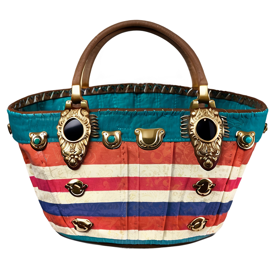 Vintage Beach Bag Png Wxq PNG Image