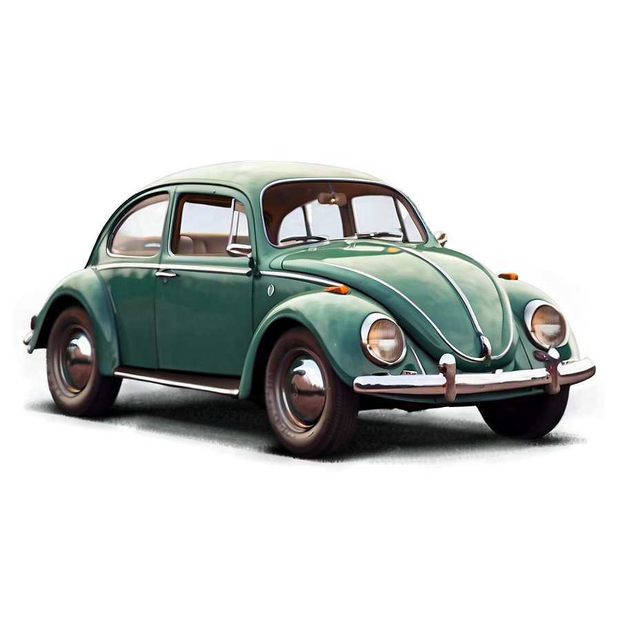 Vintage Beetle Drawing Png 06242024 PNG Image