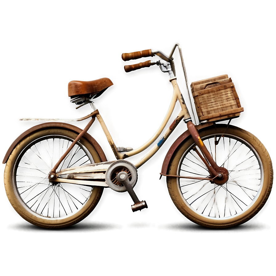 Vintage Bicycle Png 06112024 PNG Image