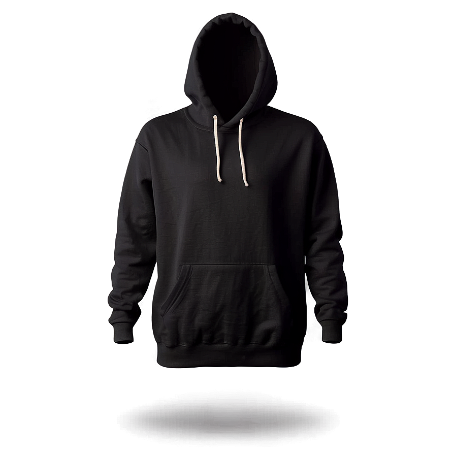 Vintage Black Hoodie Png 05252024 PNG Image