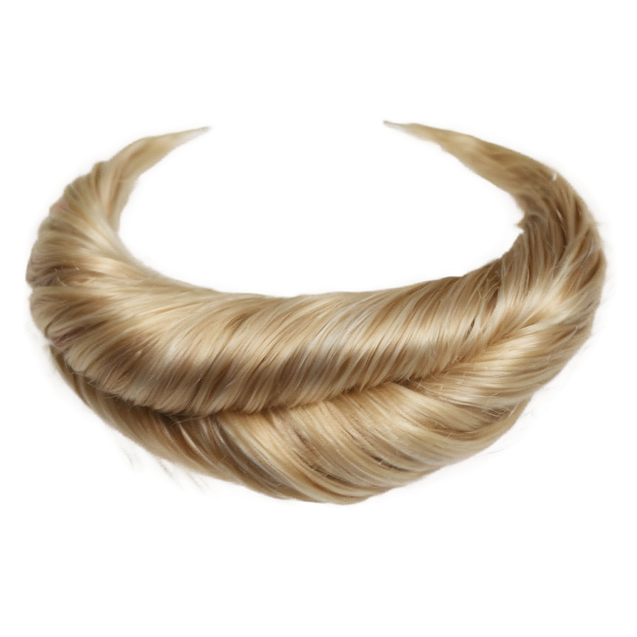 Vintage Blonde Hairstyle Png Nah PNG Image