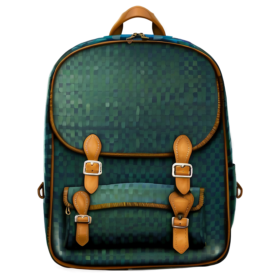 Vintage Bookbag Png Brj42 PNG Image