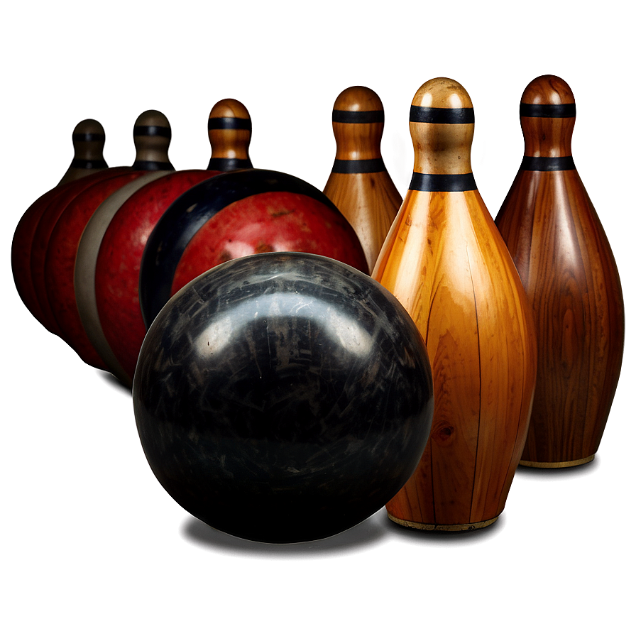 Vintage Bowling Ball Photo Png 05232024 PNG Image