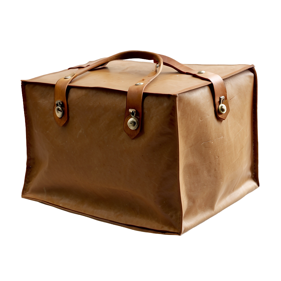 Vintage Brown Bag Png Inc57 PNG Image