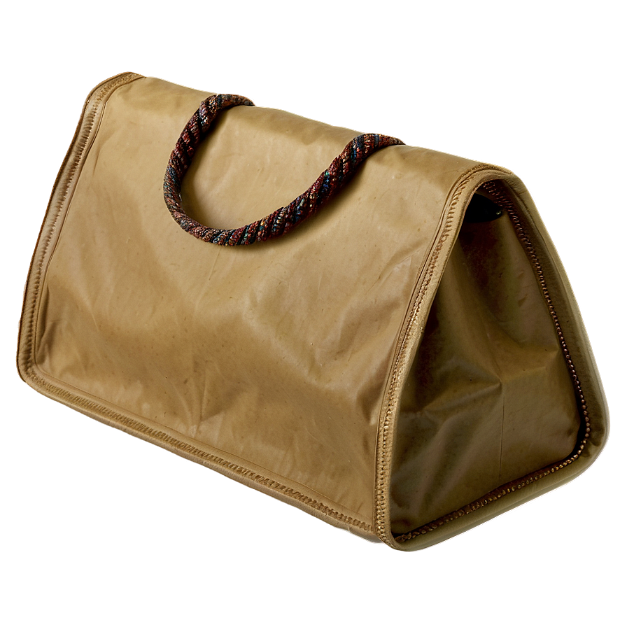 Vintage Brown Bag Png Vtn PNG Image