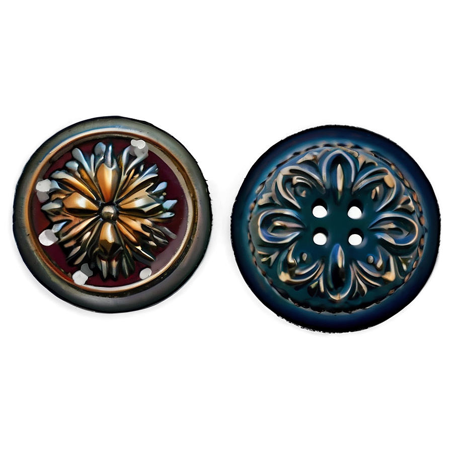 Vintage Button Png Tpv45 PNG Image