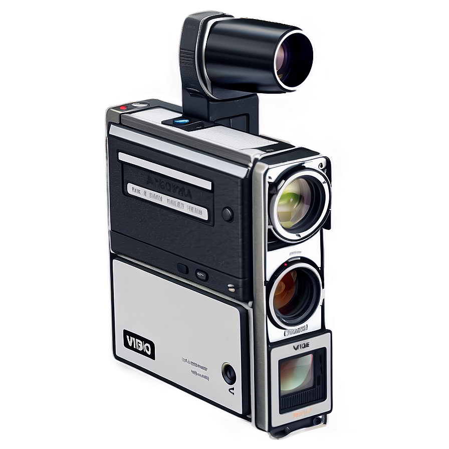 Vintage Camcorder With Vhs Png 05242024 PNG Image