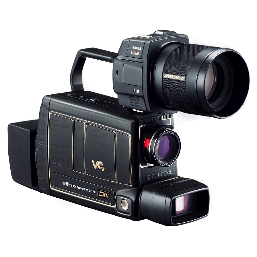 Vintage Camcorder With Vhs Png 05242024 PNG Image