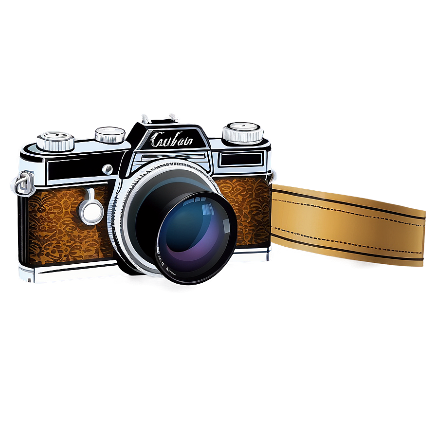 Vintage Camera Clipart Png 7 PNG Image