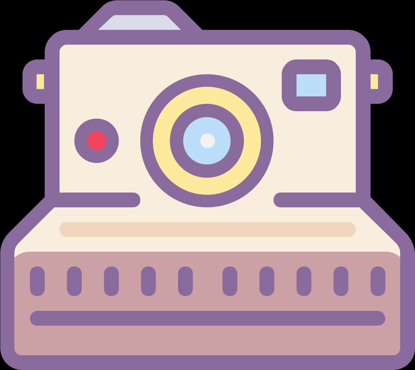 Vintage Camera Illustration PNG Image