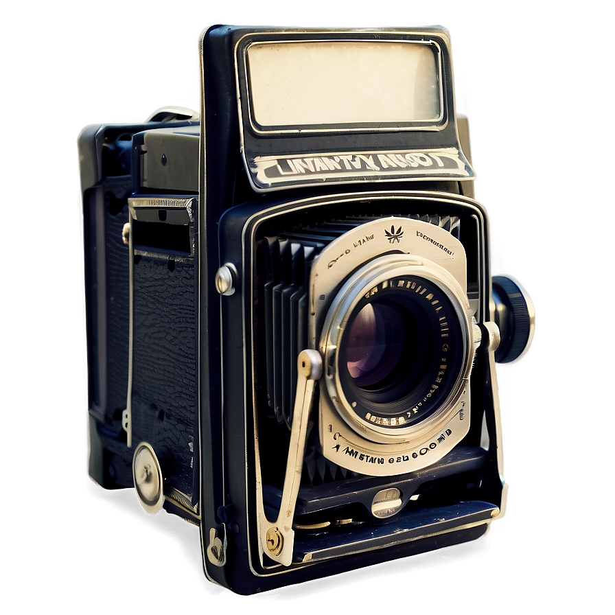 Vintage Camera With Film Png Kjr10 PNG Image